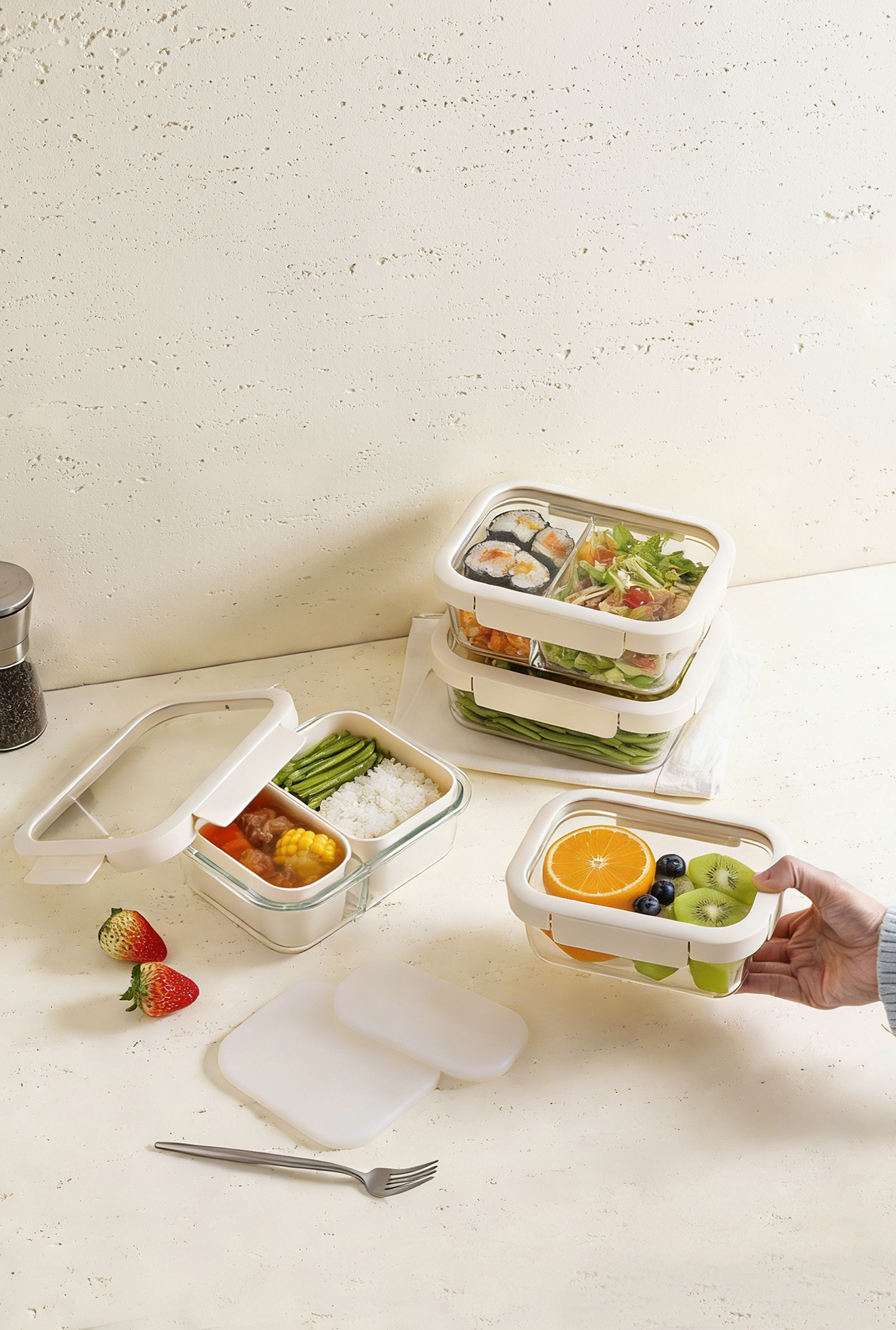 Glass Fresh box 680ml