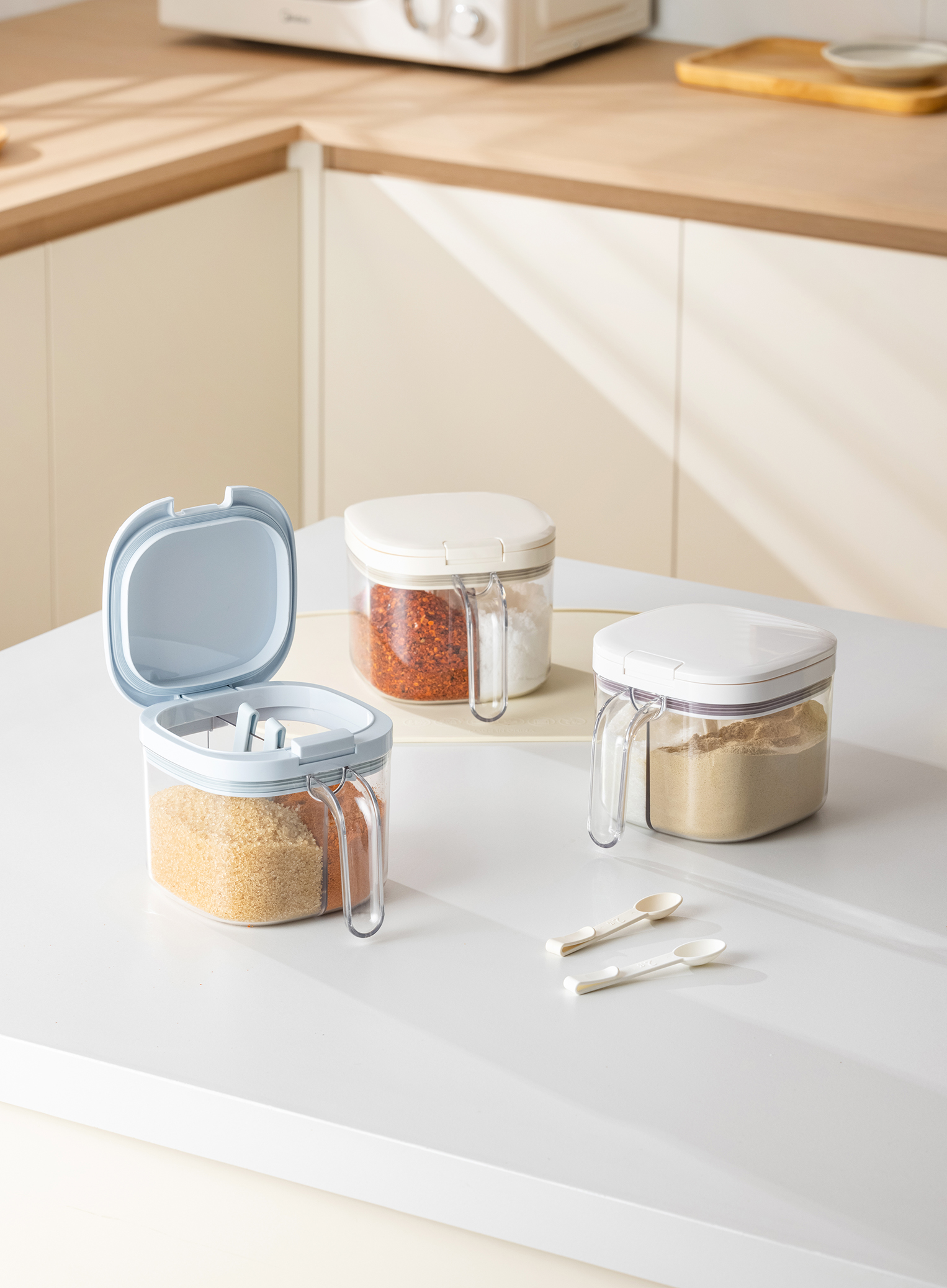 multi-grids seasoning box