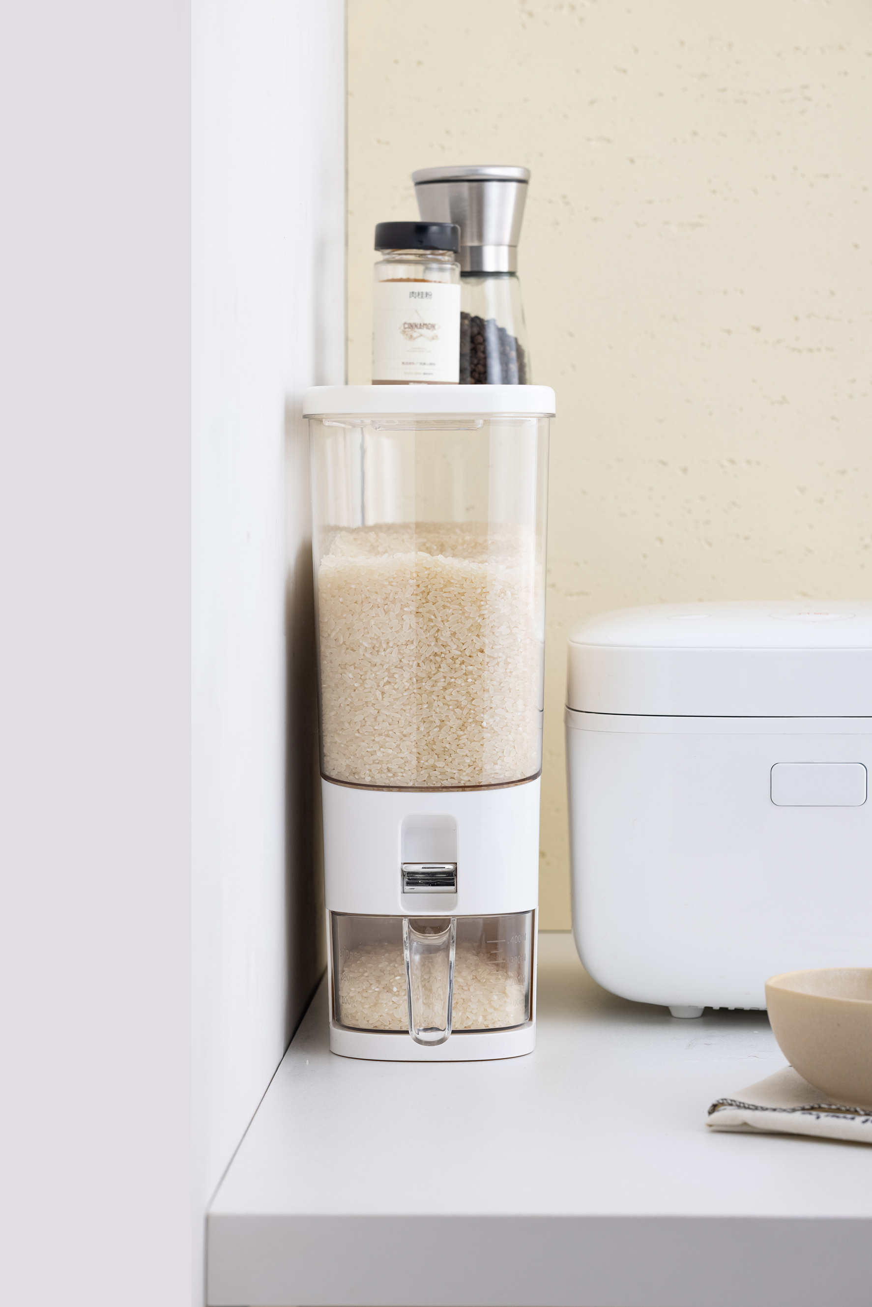 Press Seal Rice Container