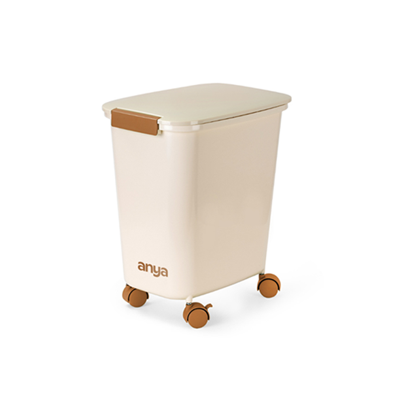 Slim FlipLock Container 20L w/ Wheels